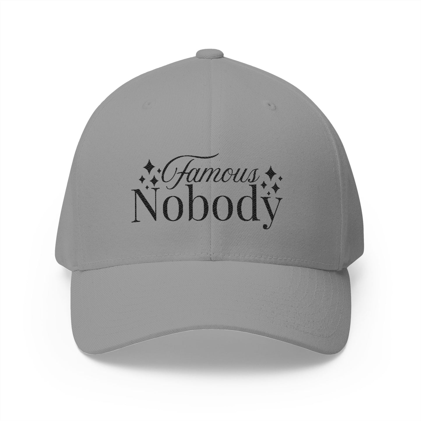 Embroidered Cap: Famous Nobody - Casual Styled Hat for Everyday Wear