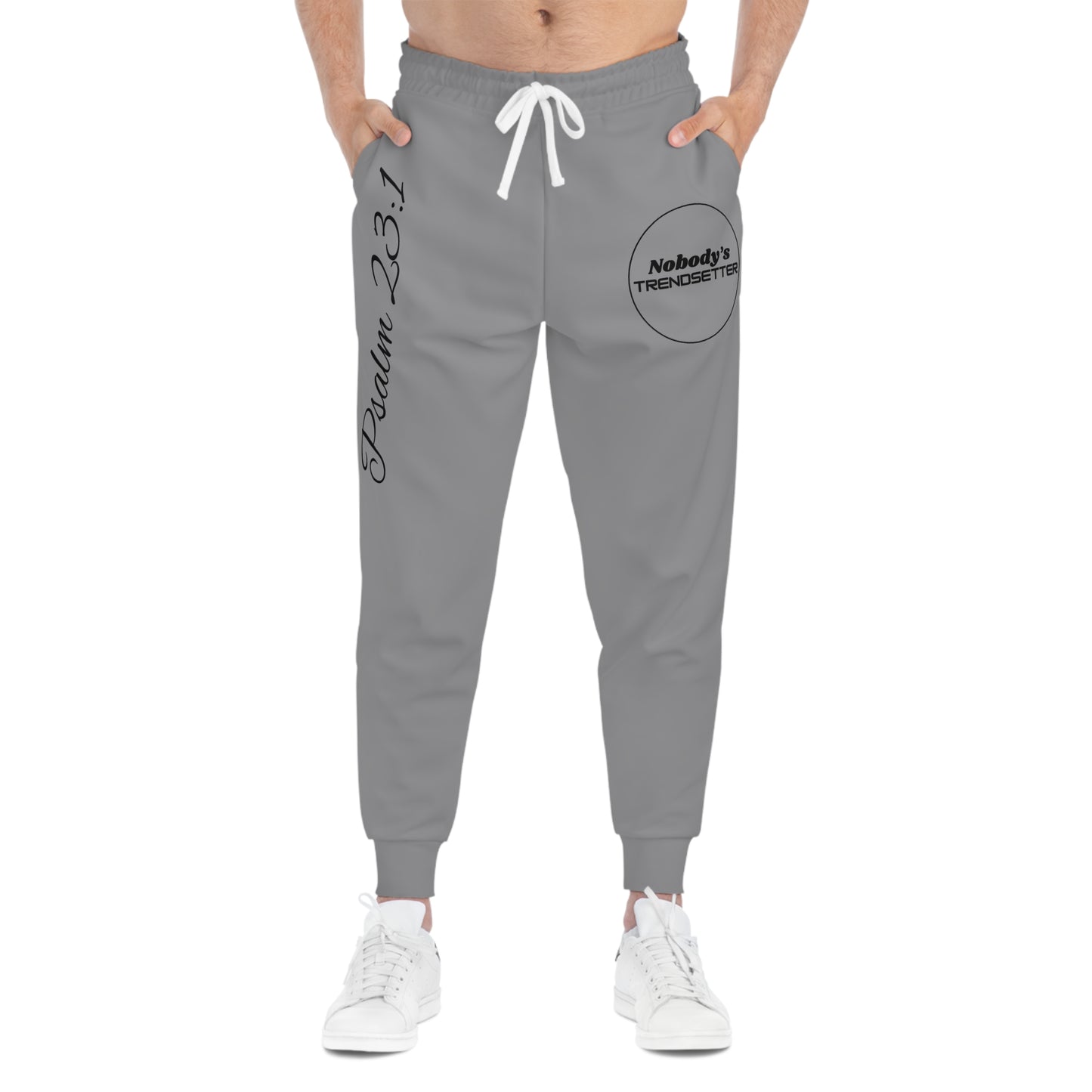 Cozy Psalm 23:1 Athletic Joggers – Stylish Comfort for Trendsetters
