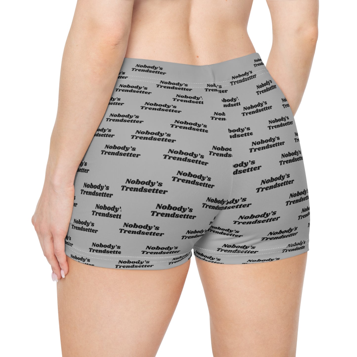 Trendy Women's Shorts - 'Nobody's Trendsetter' Design for Casual Style