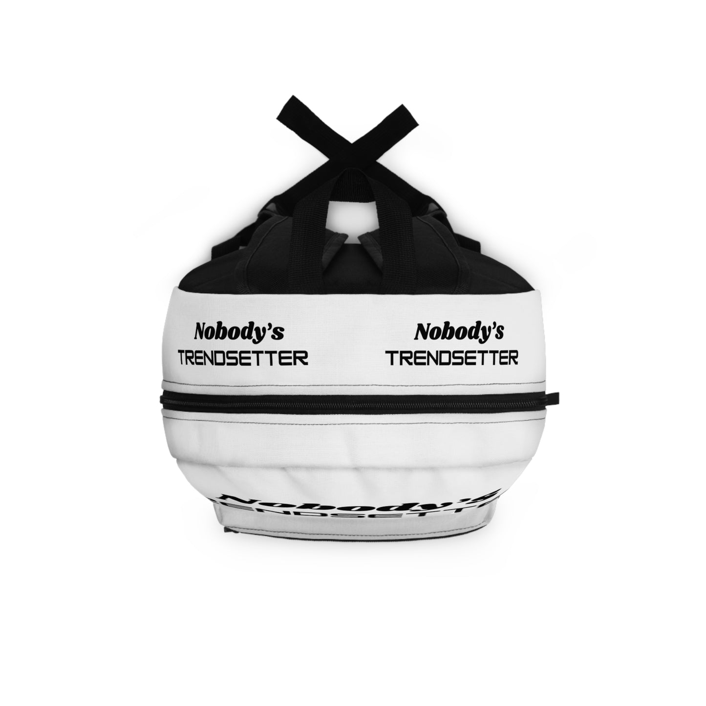 Trendy Backpack for Fashion Enthusiasts - 'Nobody's Trendsetter' Design