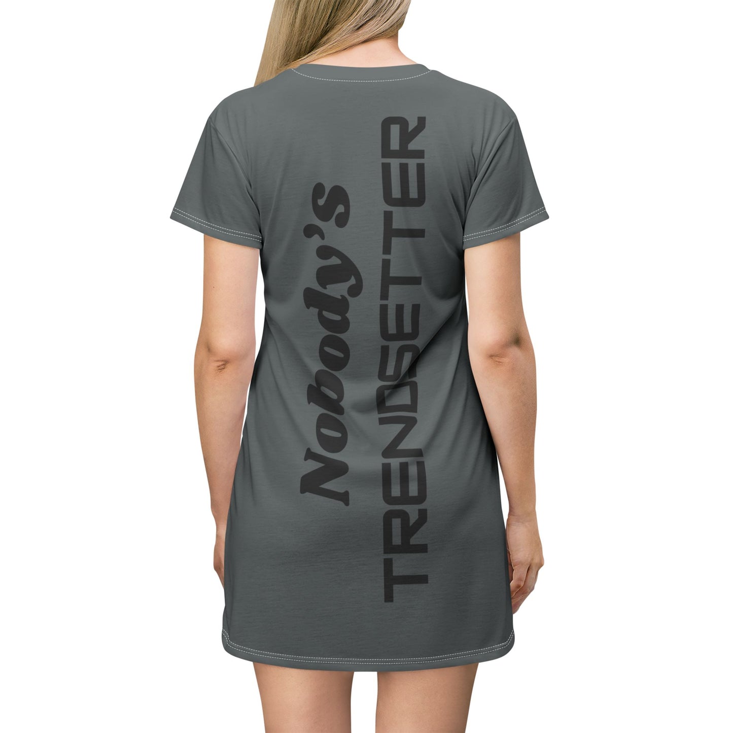 Trendy Nobody's Trendsetter T-Shirt Dress for Effortless Style