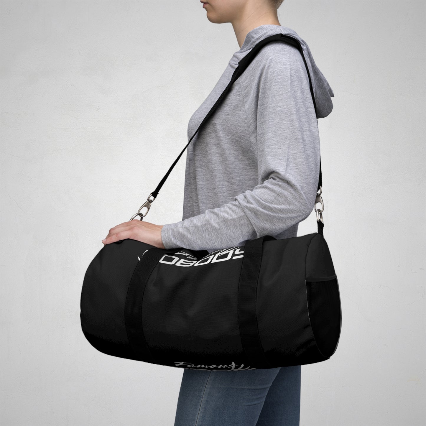 Sporty Duffel Bag - Perfect for Gyms & Weekend Getaways | 'Nobody' Design