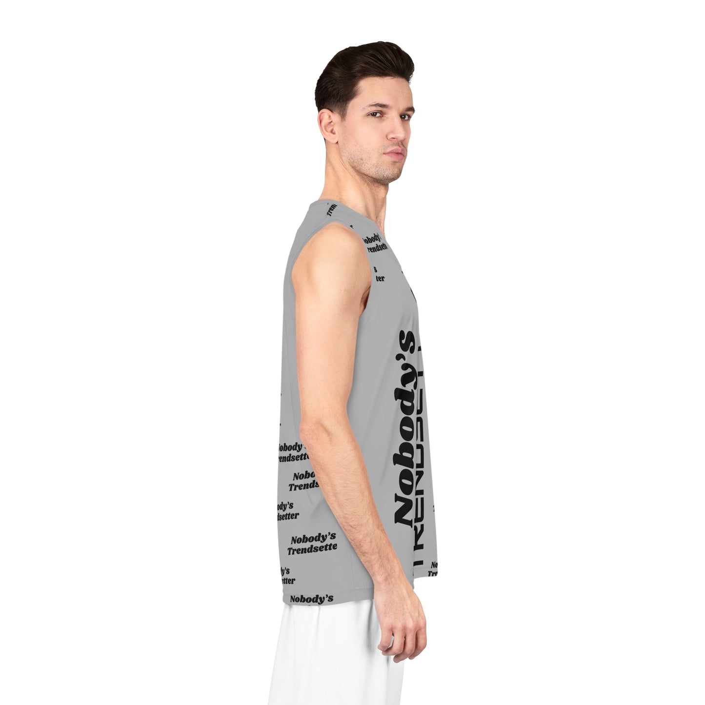 Trendy Men's Basketball Jersey - Nobody's Trendsetter Design