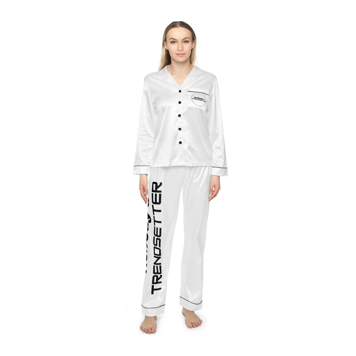Trendy Women's Satin Pajamas - Sleep in Style