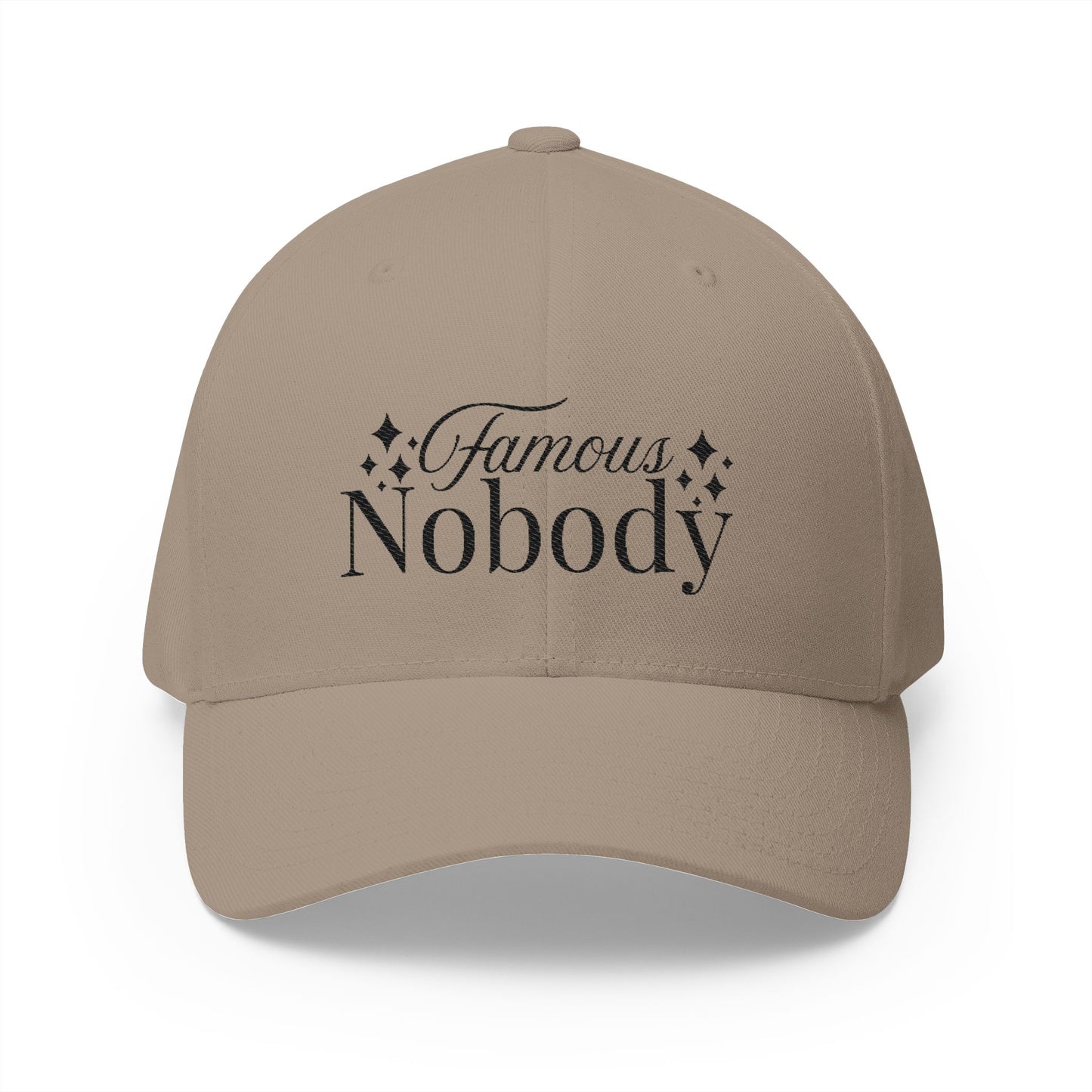 Embroidered Cap: Famous Nobody - Casual Styled Hat for Everyday Wear