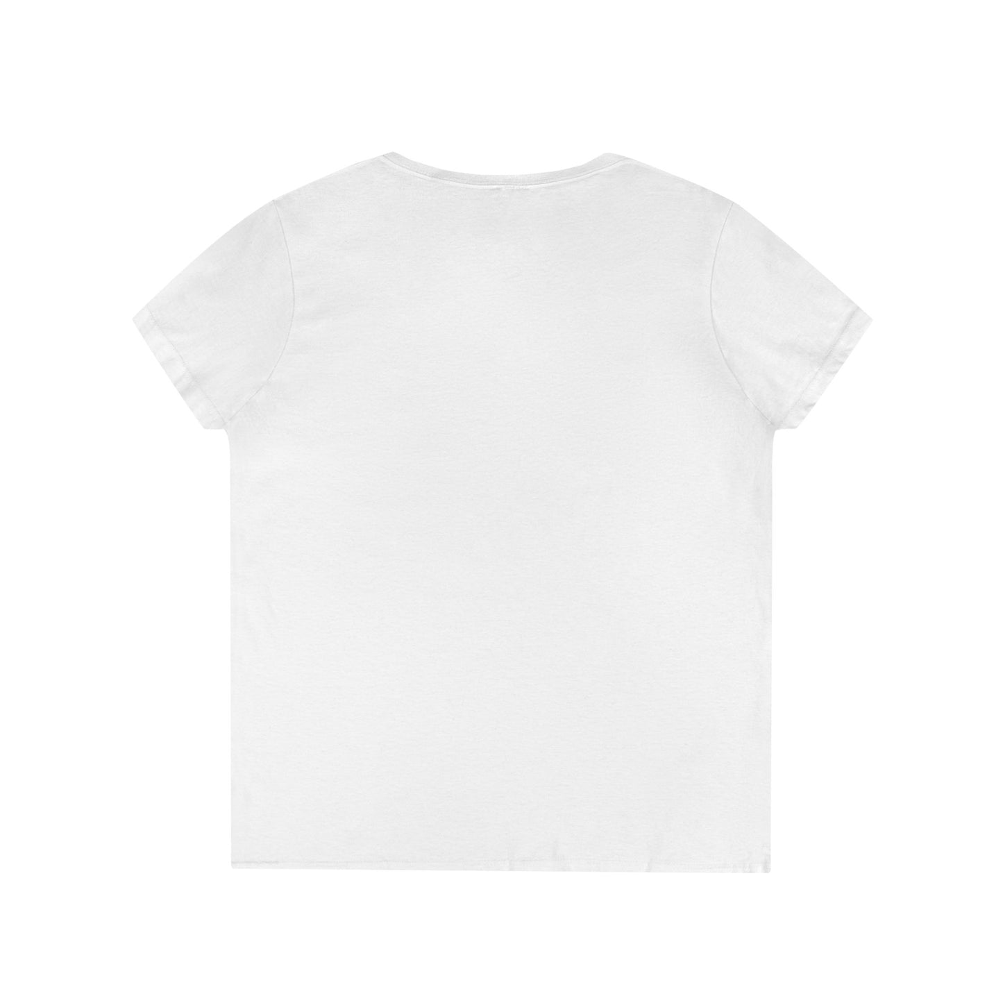 Ladies' V-Neck T-Shirt - 'Nobody's Trendsetter' - Casual Fashion Statement