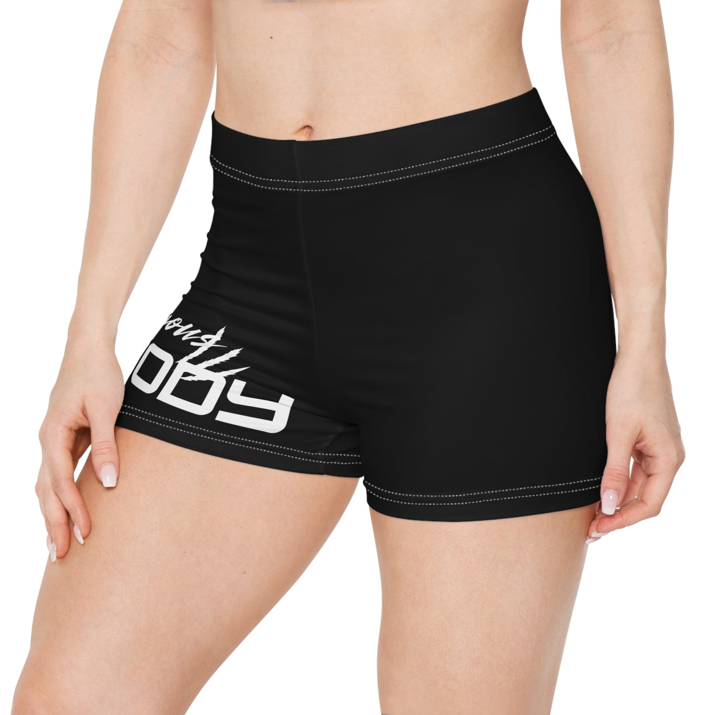 Famous Nobody Women's Shorts - Trendy Athletic Swim Bottoms