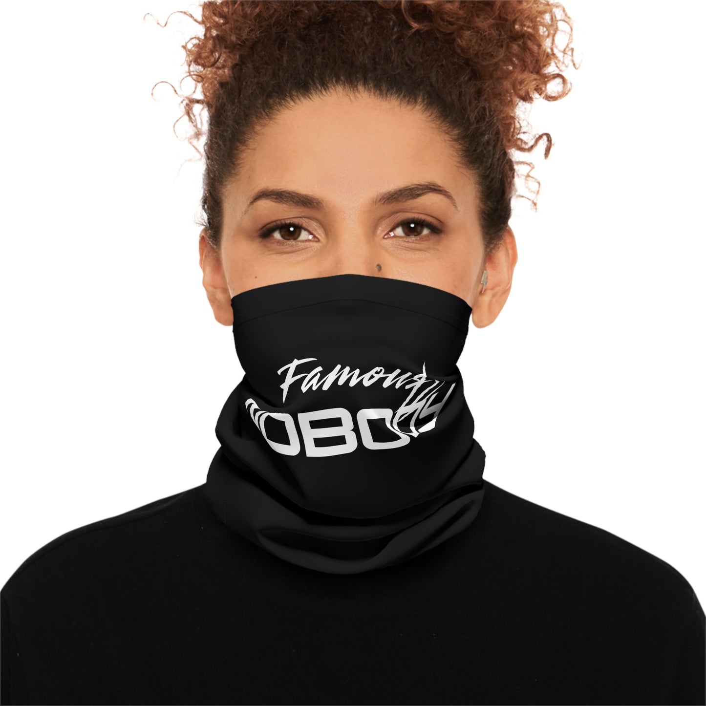 Famous Nobody Lightweight Neck Gaiter - Versatile Fashion Accessory for Everyday Wear