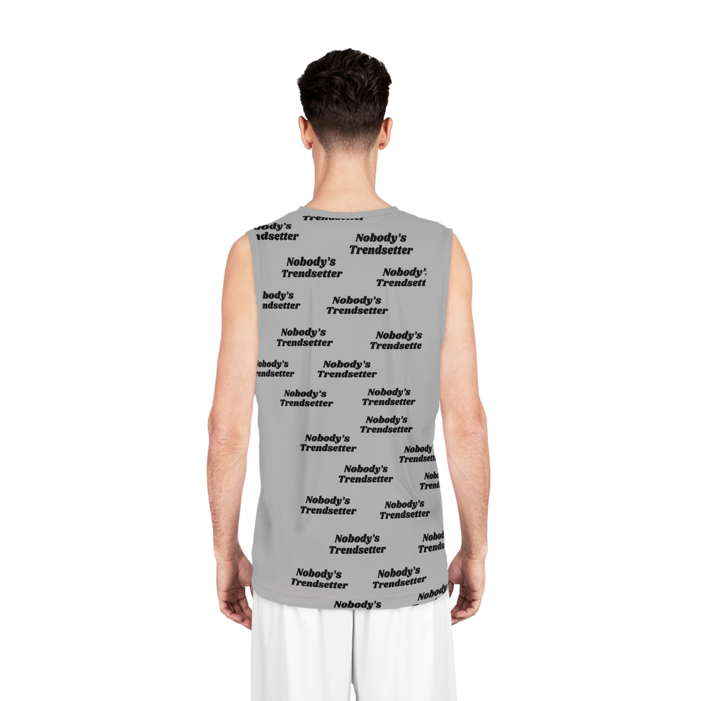 Trendy Men's Basketball Jersey - Nobody's Trendsetter Design