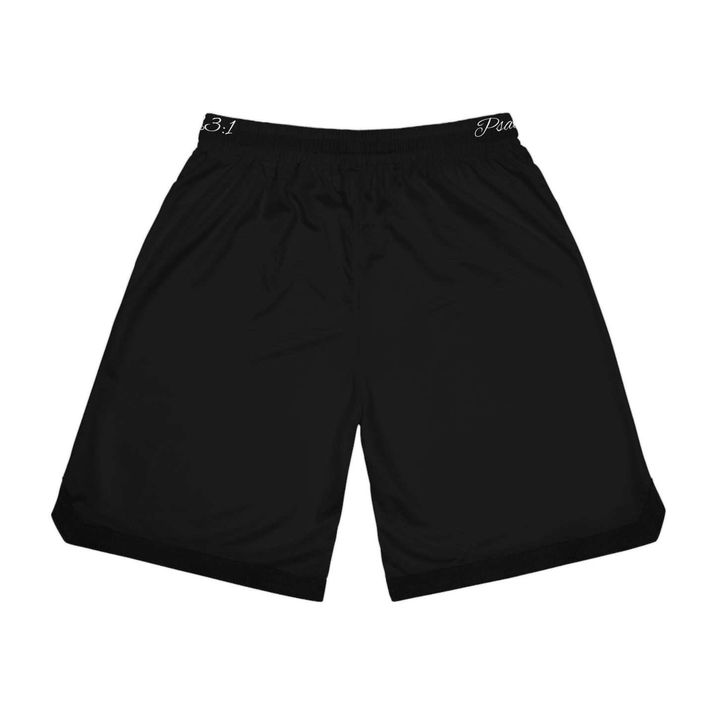 Psalm 23:1 Athletic Basketball Shorts - Comfortable Gym Wear for Sports Enthusiasts