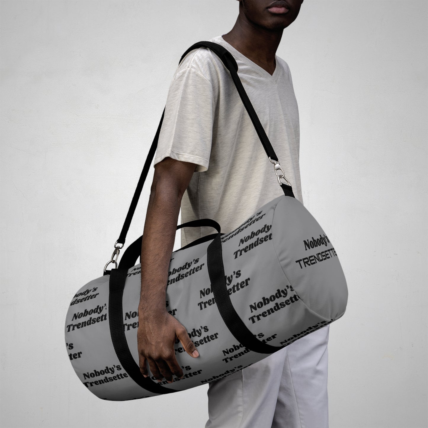 Trendy Duffel Bag - "Nobody's Trendsetter"