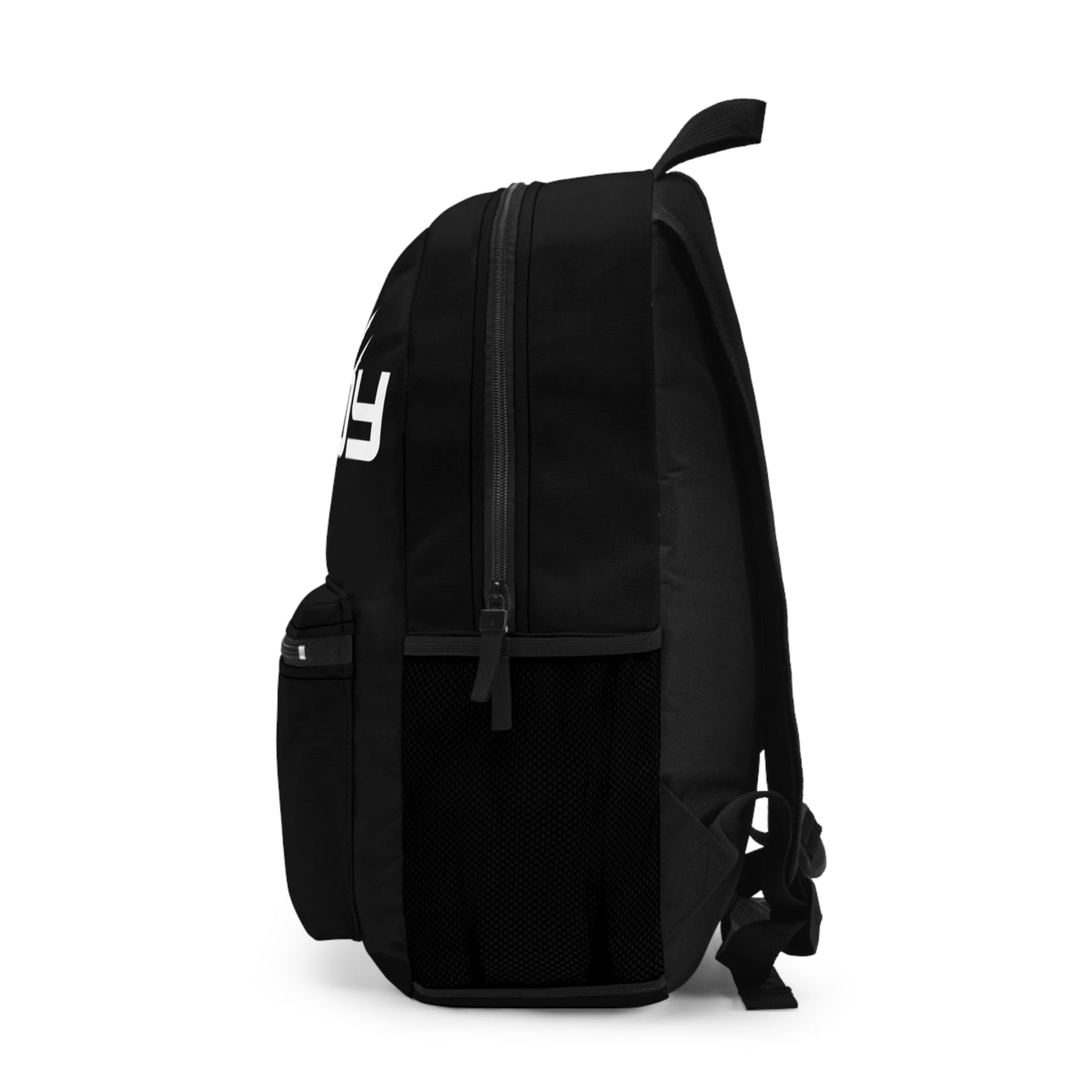 Famous Nobody Backpack - Trendy Black Daypack for Everyday Adventures