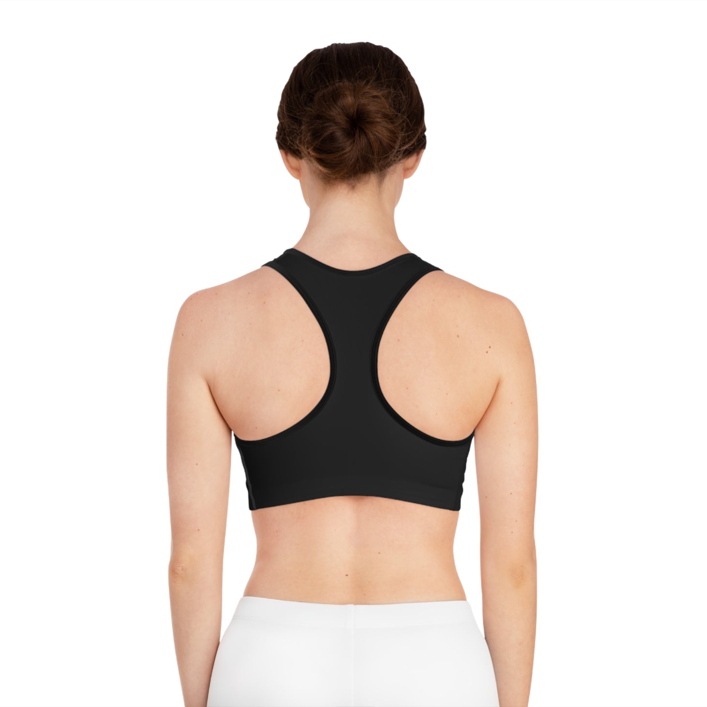 Famous Nobody Women's Sports Bra - Stylish Athletic Wear for Empowerment and Self-Expression
