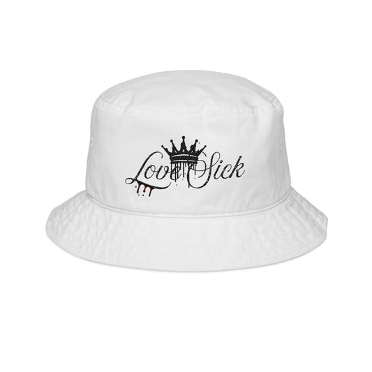 Love Sick Crown Design - Embroidered Bucket Hat