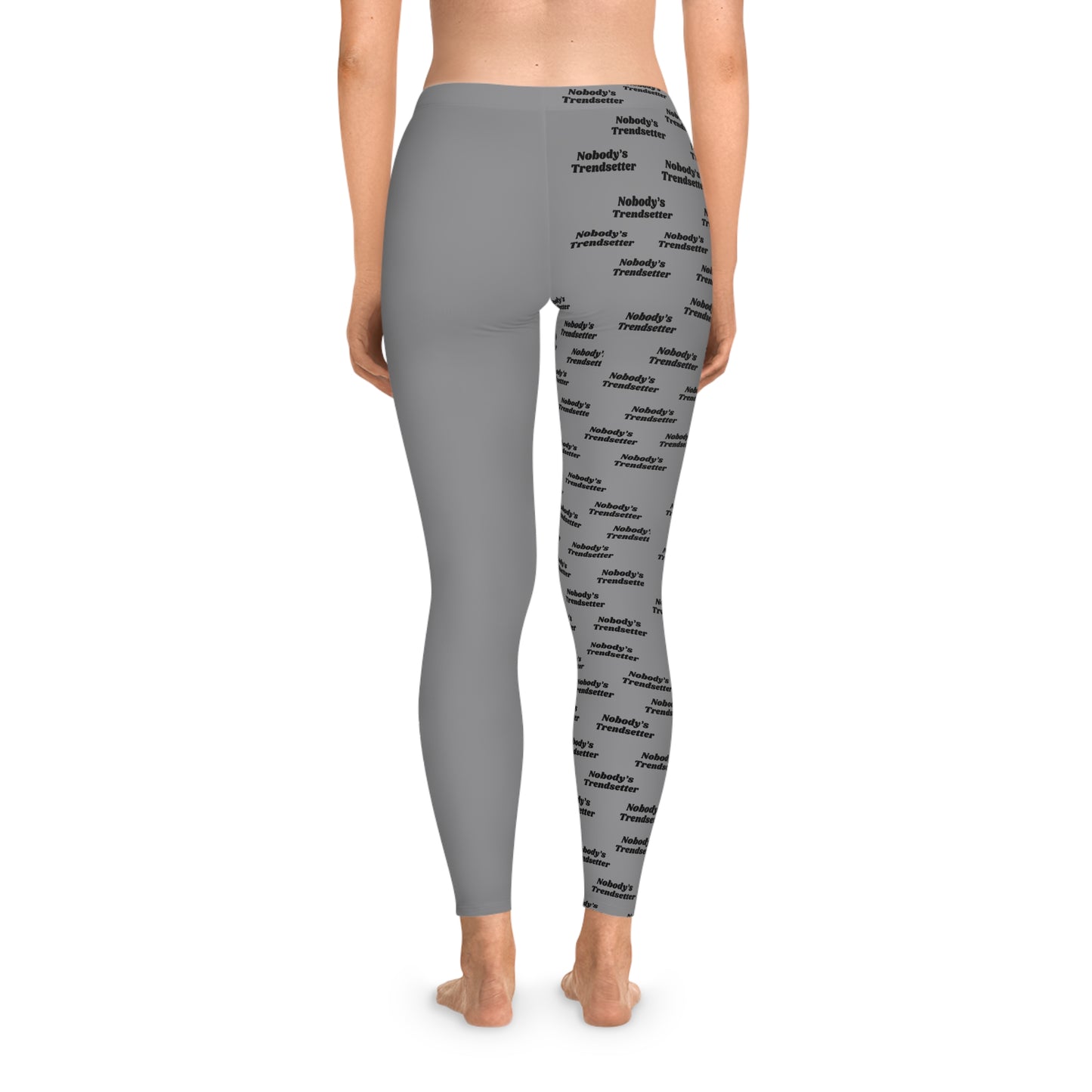 Comfortable Women's Stretchy Leggings with Trendy Print - Perfect for Workouts & Casual Wear