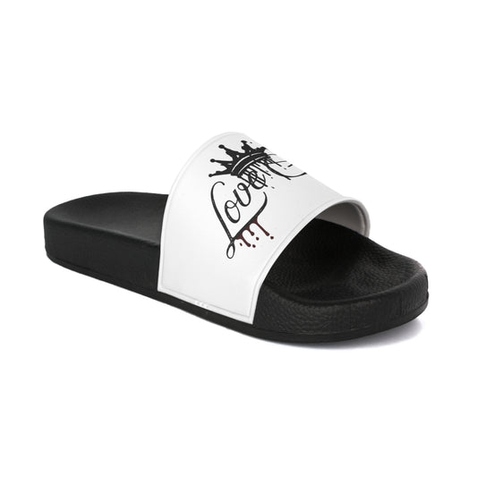 Love Sick Collection Graphic Slides for Women