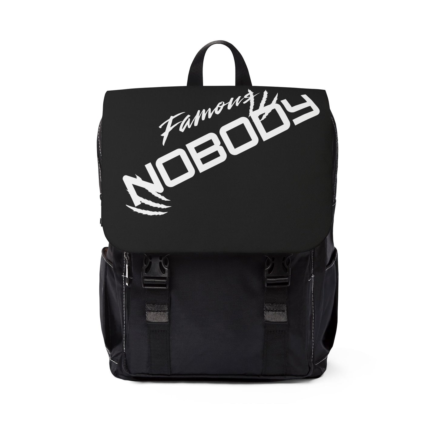 Famous Nobody Unisex Casual Shoulder Backpack