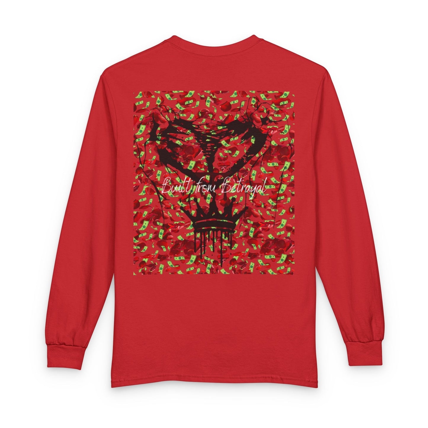 Revenge Season — Love Sick Gothic Heart & Mask Graphic Long Sleeve Tee
