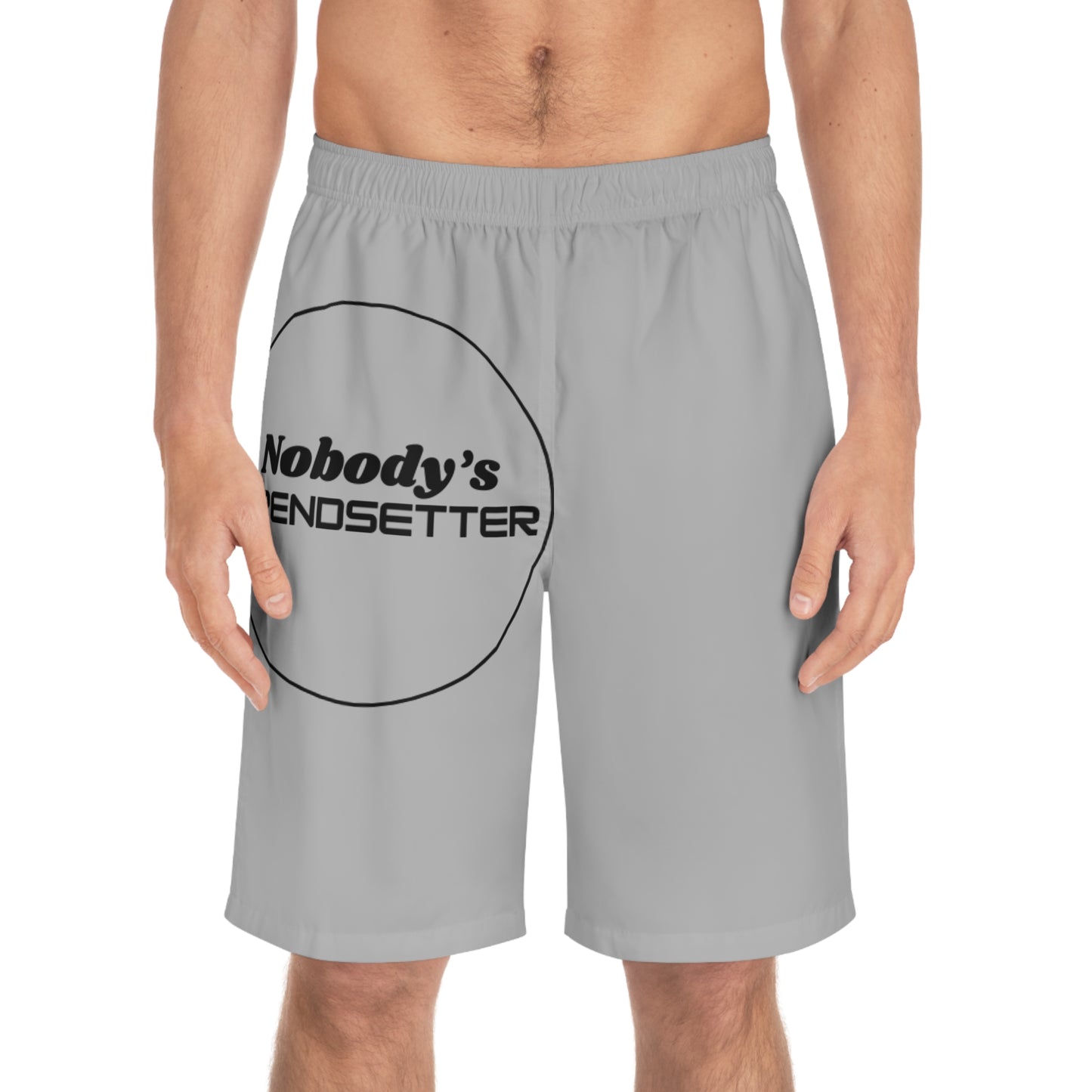 Nobody's Trendsetter Men's Board Shorts – Stylish Swimwear for Summer Adventures