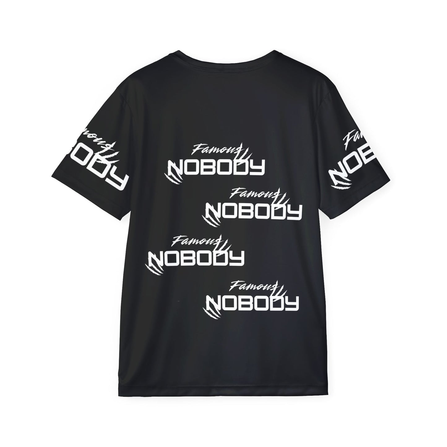 Famous Nobody Men's Sports Jersey | Men’s Athletic Tee for Everyday Wear