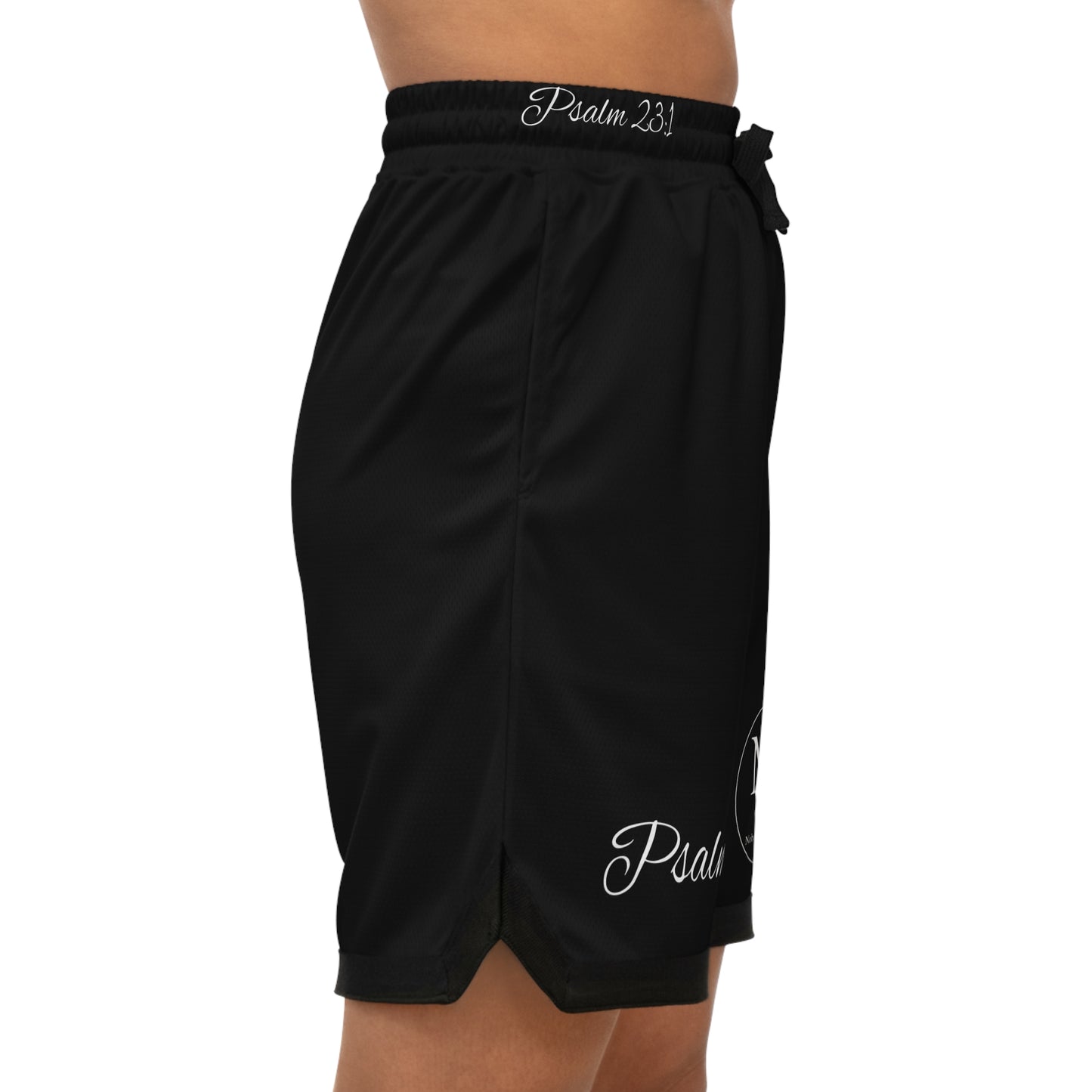Psalm 23:1 Athletic Basketball Shorts - Comfortable Gym Wear for Sports Enthusiasts