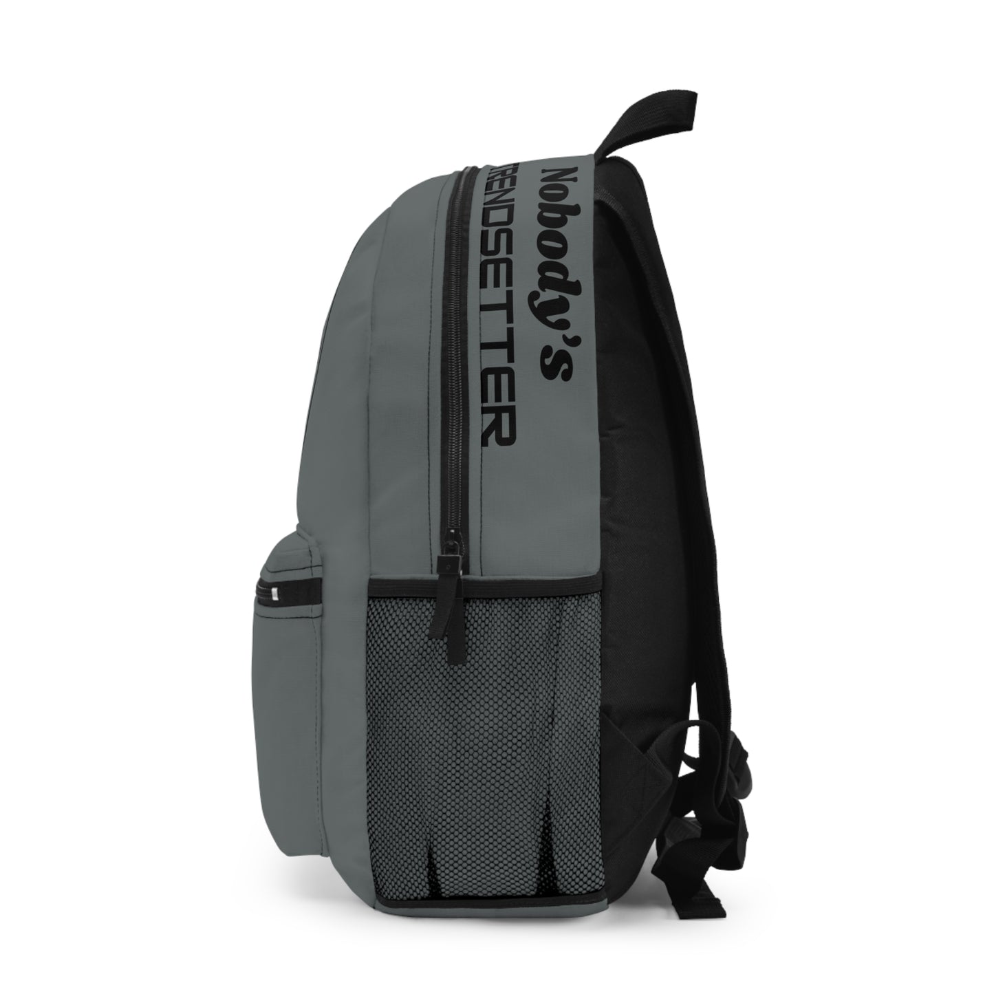 Trendy Backpack - 'Nobody's Trendsetter' Stylish School Bag