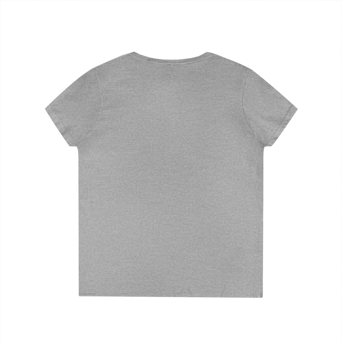 Ladies' V-Neck T-Shirt - 'Nobody's Trendsetter' - Casual Fashion Statement