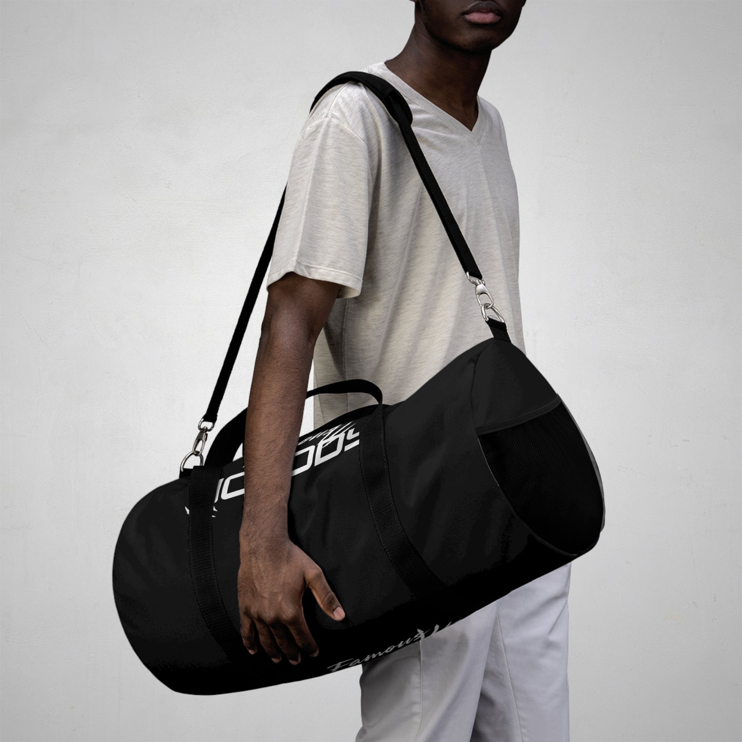 Sporty Duffel Bag - Perfect for Gyms & Weekend Getaways | 'Nobody' Design