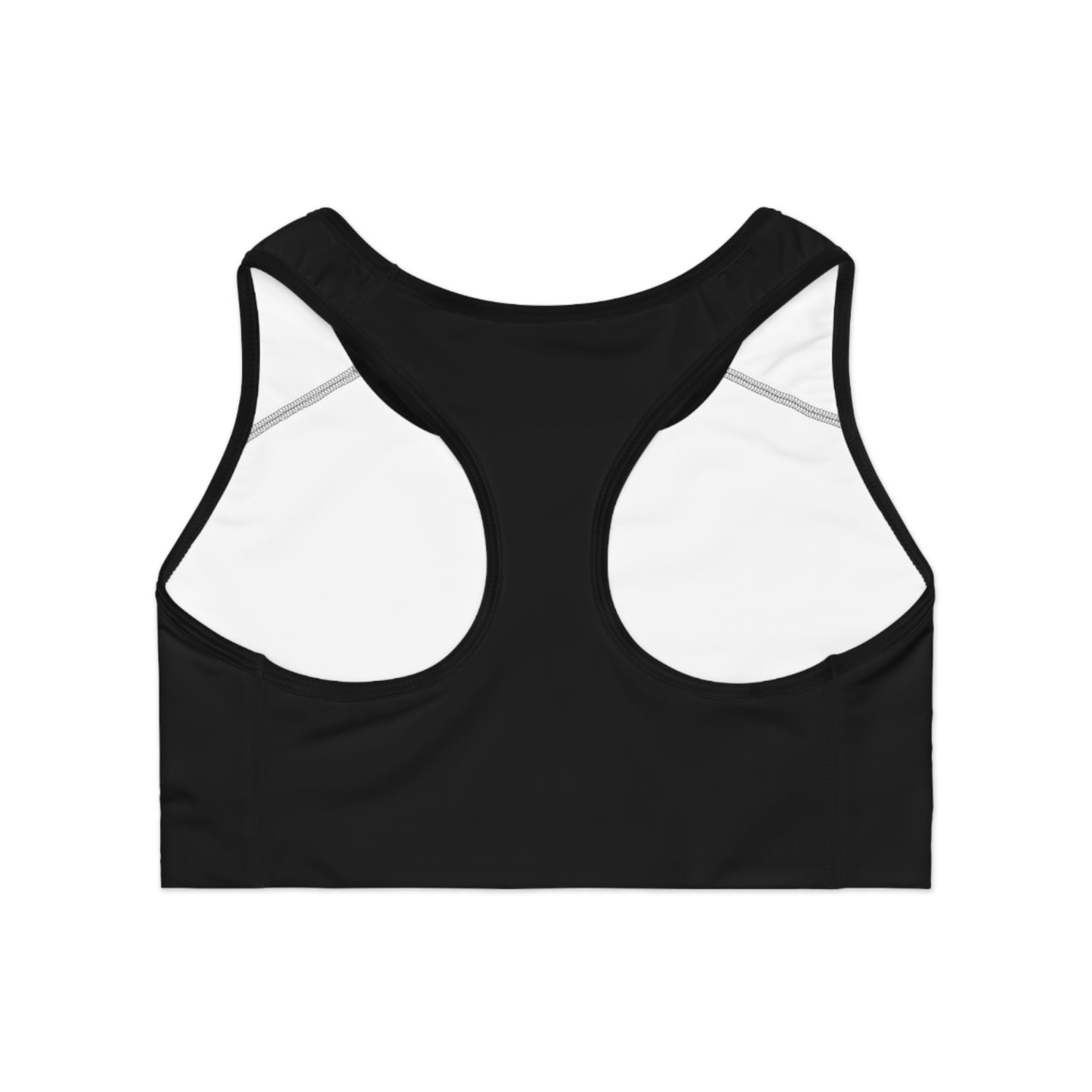 Famous Nobody Women's Sports Bra - Stylish Athletic Wear for Empowerment and Self-Expression