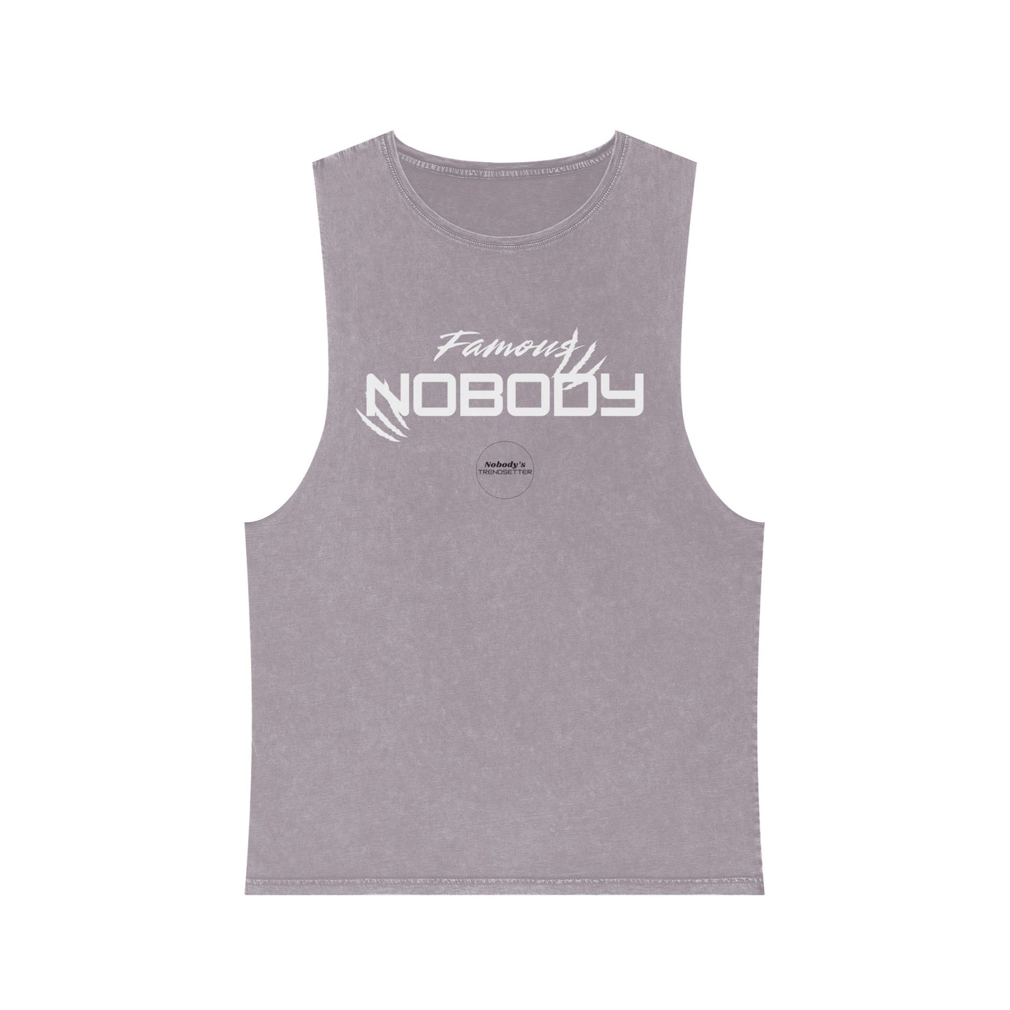 Famous Nobody Men's Stonewash Tank Top - Men's Casual Wear