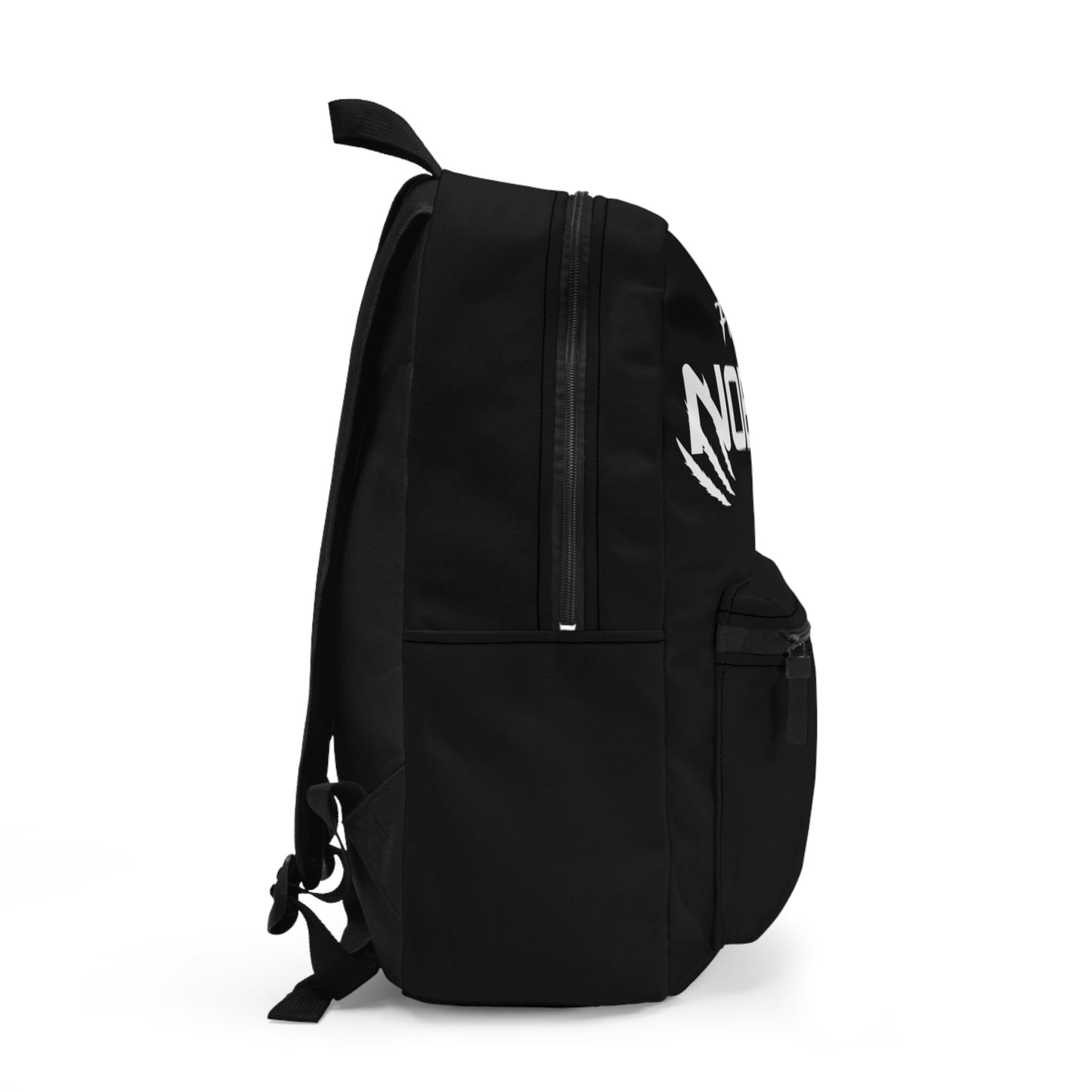 Famous Nobody Backpack - Trendy Black Daypack for Everyday Adventures