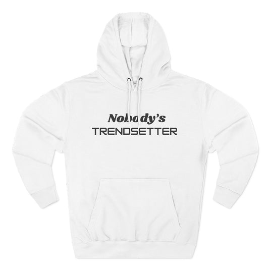 Trendy Nobody Fleece Hoodie - Psalm 23:1 Inspirational Wear