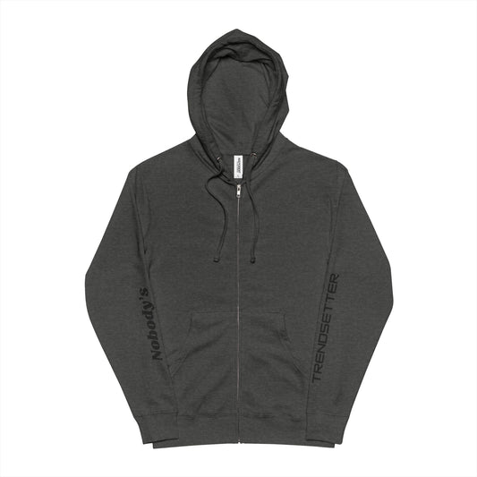 Famous Nobody Psalm 23 Fleece Zip Up Hoodie - Trendsetter Design