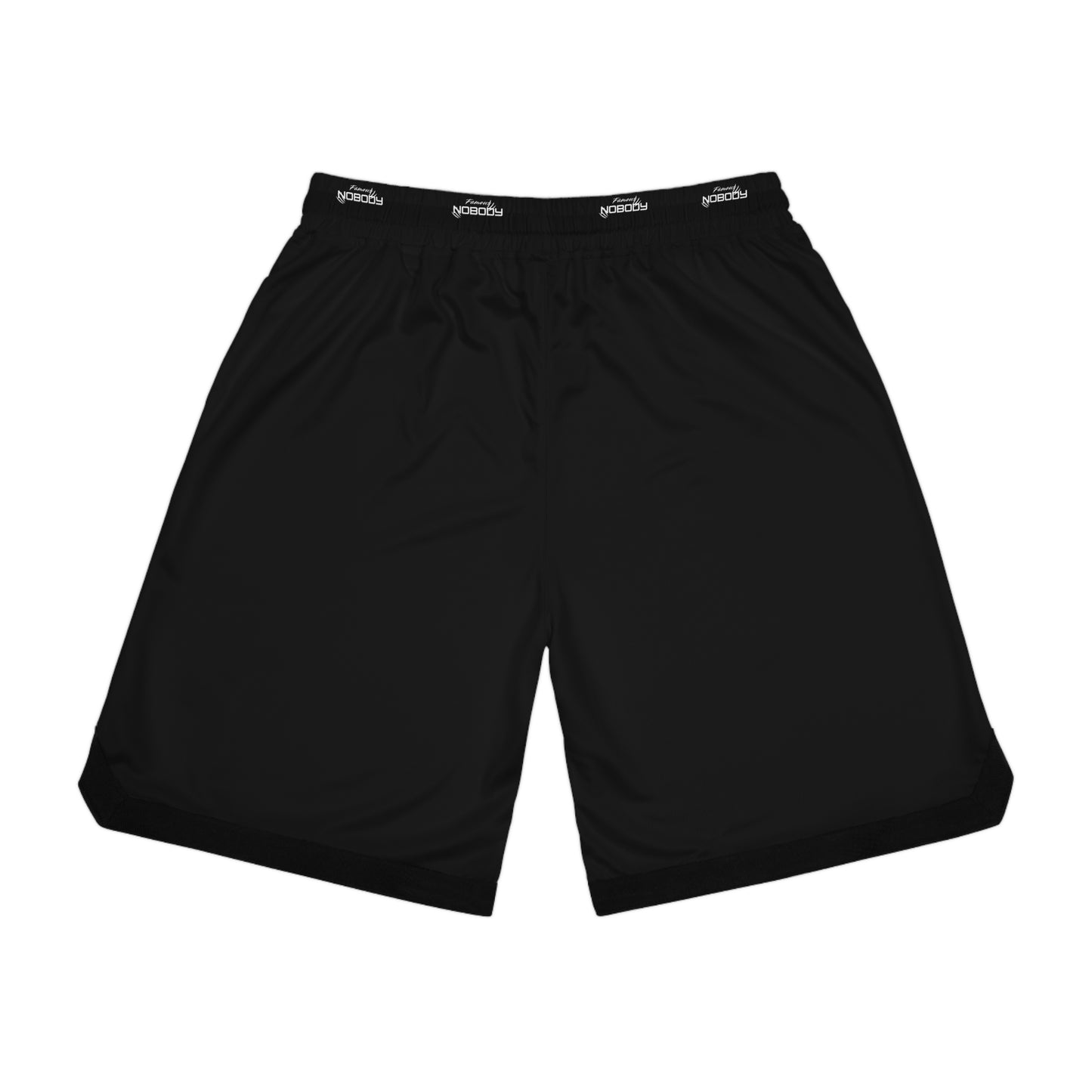 Famous Nobody Men's Basketball Shorts - Stylish Sportswear for Casual Athletes